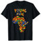 Afrikanischer König Kunst Kente Tuch Afrika Ghana Kinder lustig afrika T-Shirt