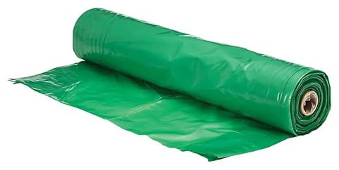 Green Vapour Check Barrier - 125 Micron (mu) | 4m Width | Various Lengths Moisture Control Layer (10 Metres)