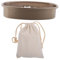 Hemobllo 1 Satz Backofenstein Kruste Steingut Kuchen Tortenbodengewichte backen Pizzastein für den Ofen Tortenschild Backzubehör Backgewichte Keramik Backstein Aluminiumlegierung Beige