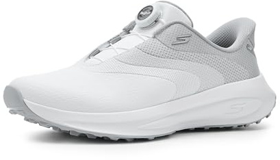 Skechers herr Go Golf Mens Waterproof Synthetic Twist-fit Dial Closure Spike Less Golf ShoeGolfskor