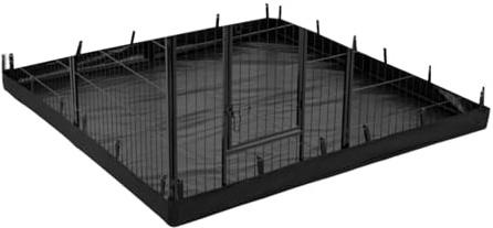 Dog Play Pen MAT - PEE PEE RIUSIBILE, superficie di allenamento morbido | Oxford Fabric Kennel Crovet Crate Area cucciolo letto di divano sedile protezione del bagagliaio con strato assorbente e fondo