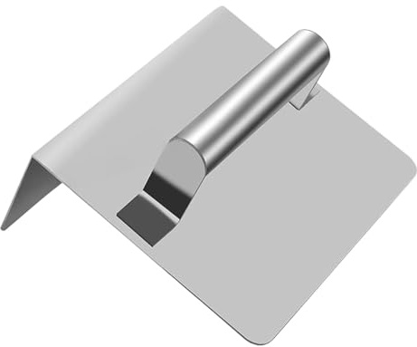 KESOTO Paletina de Esquina Paleta para Placas de Yeso Herramienta de Acabado Espátula de Albañil Hecha de Acero Engrosado Adecuada para Esparcir Mortero, 90 Grados Externos