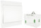 MOES Wireless Light Switch Kit, Kinetic No Wiring No Battery Easy Installing, Outdoor Remote Control (1 RF and 1 Receiver)