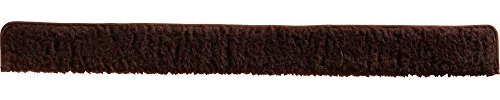 Erwin Müller Zugluftstopper - Türstopper - Windstopper - für Fenster und Türen - Premium-Qualität - Schurwolle - braun 150 cm