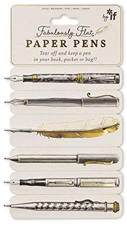 IF Stylos à papier fabuleusement plats