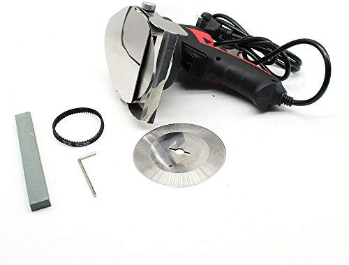 DeeDuud Dönnerschneider 80W, Dönermesser elektrisch mit Verstellbarer Schnittbreite 3000 U/min leise Kebabschneider Elektromesser Gyrosmesser Kebab Slicer
