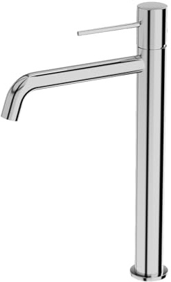 LAVITA Hoch Waschtischarmatur - Orion Chrom Aufrechte Wasserhahn Bad Mischbatterie für Waschbecken Waschtisch-Armaturen Badezimmer Mit hoher Auslauf