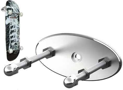 Skateboard däckhängare – järn skateboard displayhängare | bekväm montering