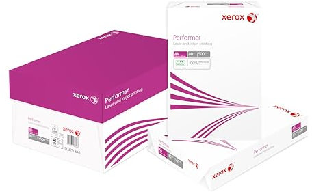 Xerox Performer PEFC-Druckerpapier, A4, 80 g/m² (210 x 297 mm), 1500 Blatt (3 x 500 Blatt), 003R90646
