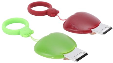 Pongnas Pelafrutta – Pelapatate Portatile Compatto con Impugnatura Ergonomica e Acciaio Inossidabile per Carote, Cetrioli, Patate, Mele – Gadget da Leggero