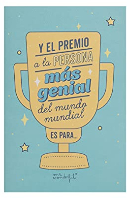 Mr. Wonderful Postal, Multicolor, Estandar