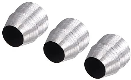 sourcing map Redondo Acero Mango Cuñas para Hacha Garra Martillo Trineo Martillo Hacha Mango Cuña 3 Piezas 13mm