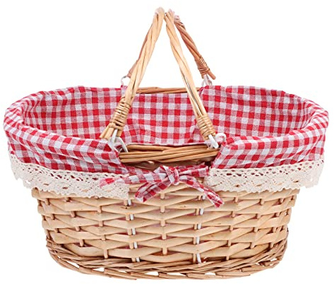 Picnic Basket Panier décoratif de Pique- Easter Basket