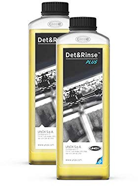 UNOX Det&Rinse Lot de 2 nettoyants pour Cheftop et Bakertop 20 x 1 l