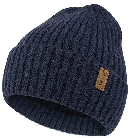 Bequemer Laden Uomo Donna Invernale Termici Cappello Berretto Cappelli Berretti in Maglia con Foderato in Pile