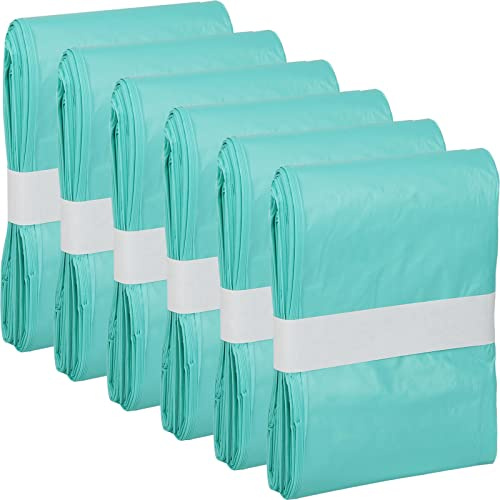 Lisyee 6 Pack Adult Diaper Liner Refills Compatible with Janibell Akord 280 Slim Model Adult Diaper System, Green, Lightly Scented