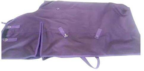 turnout mattor för hästar vinter ， Flugtäcken for hästar Vinterhästtäcke Medelvikt Vattentät Combo Turnout Vinterhästtäcke med nackskydd(125cm(49in))