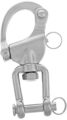 UKCOCO Gancio Girevole Inossidabile Clip Per Industriale e Sgancio Multifunzionale Per Applicazioni Domestiche e Nautiche