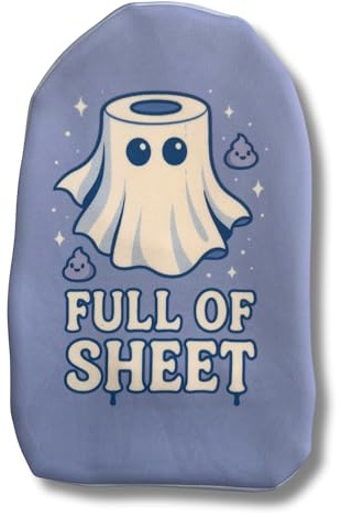 Full of Sheet Stoma Bag Cover – Funny Ostomy Pouch Sleeve for Colostomy, Ileostomy & Urostomy – Washable & Reusable