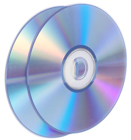DOITOOL 2piezas CD-r Alta Capacidad para Música y Audio Grabación Profesional Disco Grabable para Almacenamiento y Copias De Seguridad Casa y Oficinas