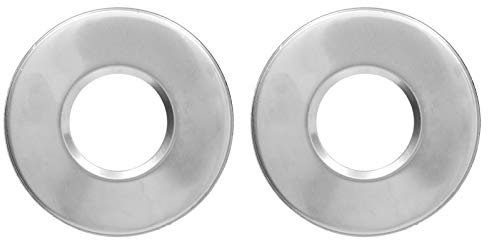 Tissting Cubierta de Escalera de Piscina, Tapa de Acero Inoxidable Pulido Espejo, Fácil Instalación, 4cm/1.5 Pulgadas, Accesorio Decorativo para Escaleras Mecánicas de Piscina