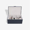 Stackers Navy & Gold Medium Storage Box