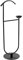 HAKU Möbel Herrendiener schwarz, Metall - Maße: B 45 cm x H 116 cm x T 34 cm, Style: Modern