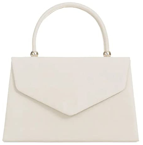 fi9® Retro Suede Tote Style Wedding Ladies Party Prom Evening Clutch Hand Bag Purse
