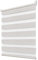 Deswell Doppelrollo Klemmfix ohne Bohren Leinen B40 x H100 cm (Stoffbreite 36cm) Rollos für Fenster ohne Bohren für Fenster mit Lichtdurchlässig & Verdunkelnd/Höhe Stufenlos Verstellbar