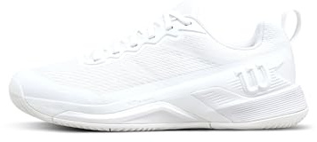 Wilson Rush Pro 4.5 Men's Tennis Shoes Sneaker, White/Black, 8.5 UK