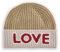 CODELLO Mütze Strickmütze mit Love-Stickerei