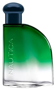 Nautica Color Green Eau de Toilette for Men, Woody Fougere Fragrance, Notes of Ginger, Geranium and Vetiver, 1.6oz