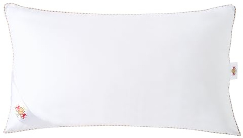 BZ LUXURY NANOFIBER Cuscino Letto 40x70 – Cuscino Antiacaro - Ultra Morbido e Traspirante – Guanciale Letto in Nano Fibra Sottile Ipoallergenica 100% Cotone – Supporto Extra con Deflettore 2,5 cm
