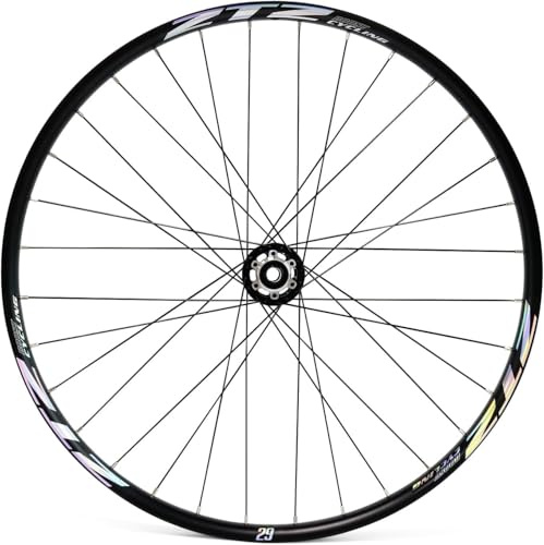 ZTZ 27.5/29 Thru Axle Boost Mountain Bike Wheelset，Ultralight Aluminum Alloy Rim 32H High Strength Bike Wheels，Front 15 * 110mm Rear 12 * 148mm Disc Brake MTB WheelSet (Only Rear Wheel, 27.5inch)