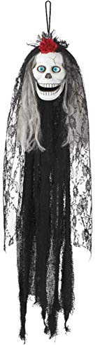 Boland 73029 - Dekoration Crazy Catrina, Kostüm-Accessoire, Halloween-Accessoire