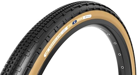 Panaracer Gravelking SK TLR Neumáticos Plegables para Bicicleta de Grava sin cámara | Neumáticos de Bicicleta compuestos de Grava ZSG con tecnología Beadlock Resistente a pinchazos | Cubierta Tufftex