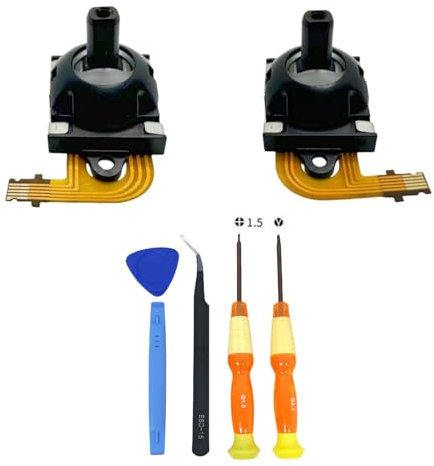Hzxkqmil Replacement Joystick Sensor Module for Playstation Portal Remote Player, Left & Right Analog Sticks Accessories Repair Parts for PS Portal Console
