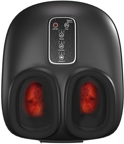 Faercon The Foot Massager with Heating, Rolling and deep Massage Functions is Suitable for Foot Massage, Relieving Pain, eliminating Fatigue and Treating Plantar Fasciitis.