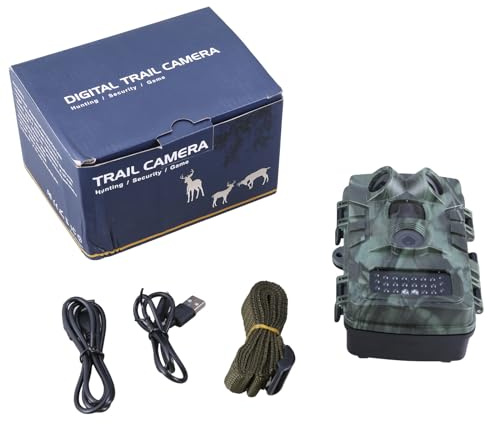 Videocamera 2000 W 20 MP 1080 p Trail Farm Home Security 0.3s Trigger Per Tempo Fauna Selvatica Foto Nascosta