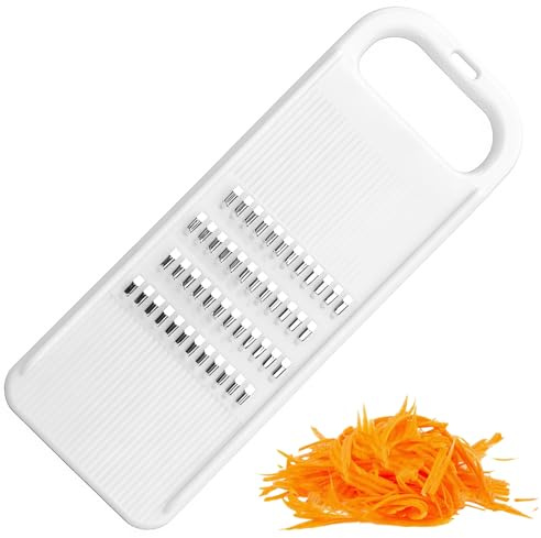 Grattugia Formaggio Manuale in Acciaio Inossidabile, Grattugia Carote Julienne Manuale per Verdure, Pratico Gadget da Cucina