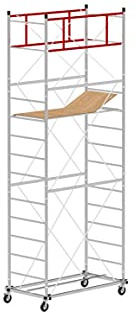 Trabaje altura de trabajo 5,60 m en acero serie M4LUX 150 Made in Italy I Scdil