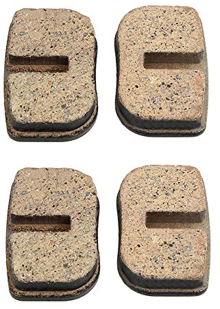 Baceyong Pastiglie freno(Senza perno di bloccaggio), pastiglie freno per moto da cross senza amianto, adatte per mini moto da cross a 2 tempi da 47 cc e 49 cc, con spessore di 6 mm/0,23, 4PCS