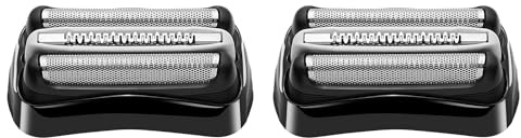 Series 3 Ersatz-Rasiererteil Kompatibel mit Braun Razor Series 3 Rasiererköpfe für Männer (32B/2PCS)
