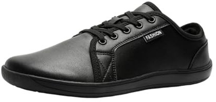 Treer Chaussures Pieds Nus Femme Homme Été Chaussures Pieds Larges Légères Barefoot PU Imperméable Chaussures Minimalistes avec Semelle à Chute Zéro Barefoot Shoes Running Sneakers