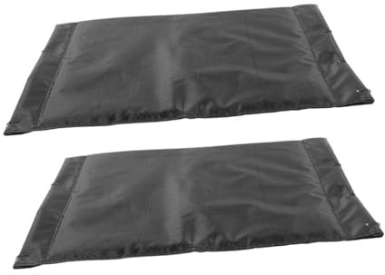 GLEAVI 2stücke Sitzkissen Für Atmungsaktives Polster Aus Oxford-gewebe Rutschfeste Unterlage Einfach Zu Reinigen Passend Für Verschiedene Rollstühle Für Erhöhten Komfort