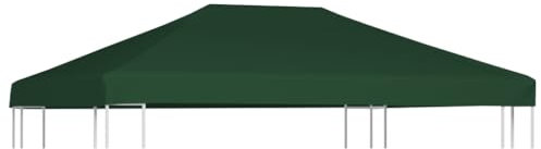 Furniture Select Gazebo Abdeckhaube, 310 g/m, 4 x 3 m, Grün