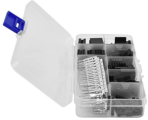 Kit de Carcasa de Conector de Clavija de Cable Puente de 310 Piezas de 2,54 Mm para Aficionados Al Cableado de Circuitos
