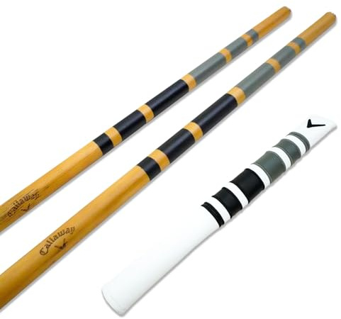 Callaway Heritage Wood Golf Alignment Sticks With Cover Wood One Size