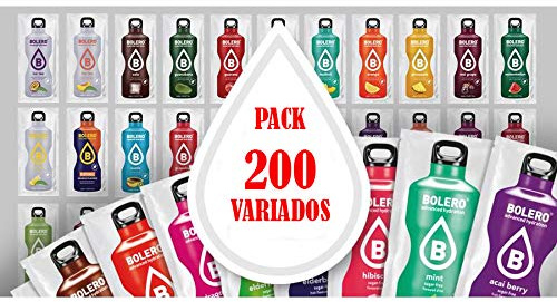 Bebidas Bolero Pack 200 Variados