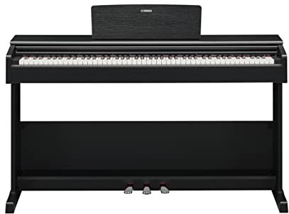 Yamaha ARIUS YDP-105 Digital Piano, schwarz – Modernes und stilvolles Digitalpiano für Einsteiger und Hobbyspieler – Authentisches Klavierspiel